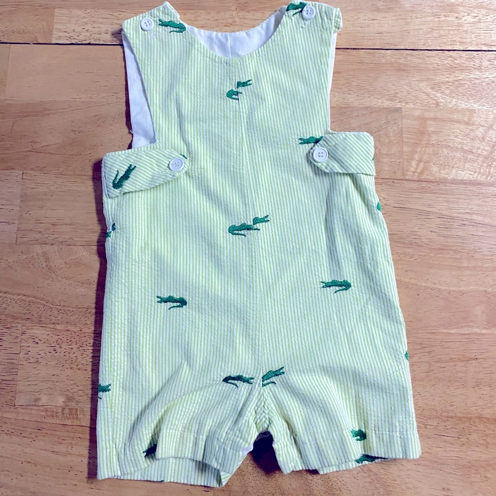 6-9M Alligator Smock